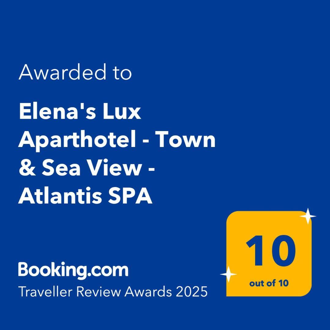 Elena'S Lux Aparthotel - Town & Sea View - Atlantis Spa Sarafovo ภายนอก รูปภาพ